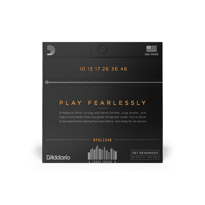 D'Addario NYXL Regular Light Balanced Tension - струни за електрическа китара (10–46)