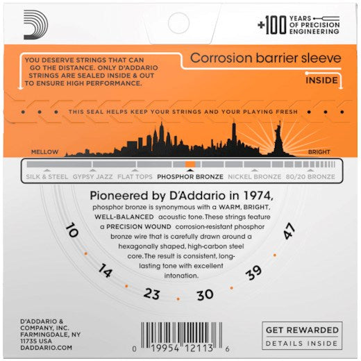 D'Addario EJ15 - струни за акустична китара (10-47)
