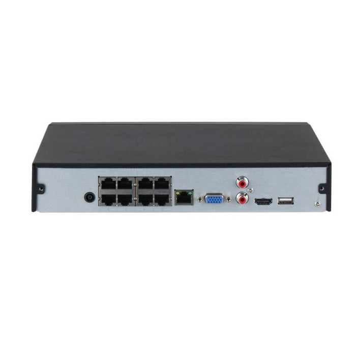 Мрежов видеорекордер DAHUA Technology Lite NVR4108HS-8P-4KS3 Черен