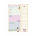 Daily planner Finocam TALKUAL 14,8 x 21 cm Бял