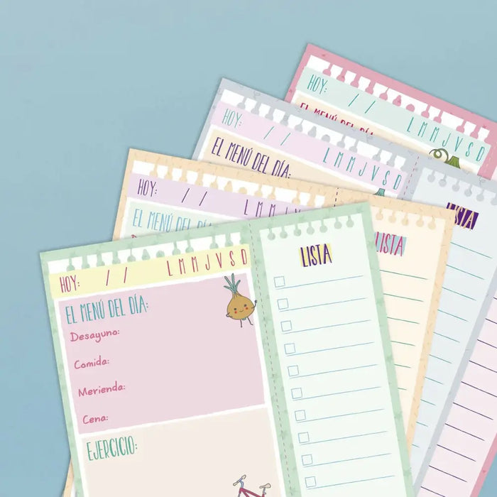 Daily planner Finocam TALKUAL 14,8 x 21 cm Бял