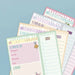 Daily planner Finocam TALKUAL 14,8 x 21 cm Бял