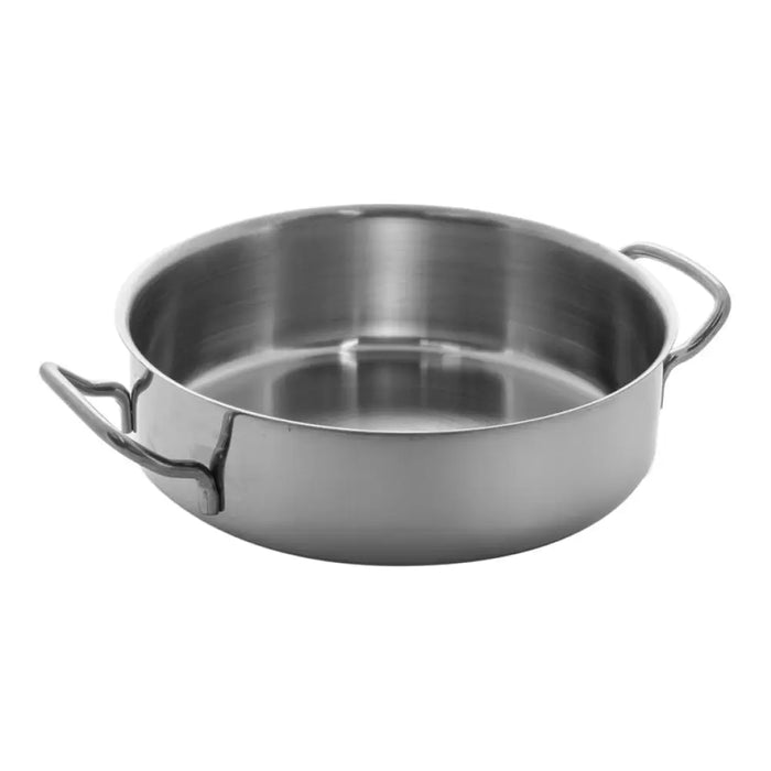 ДЪЛБОК ТИГАН С ТРИСЛОЙНО 24 CM ХРОМ