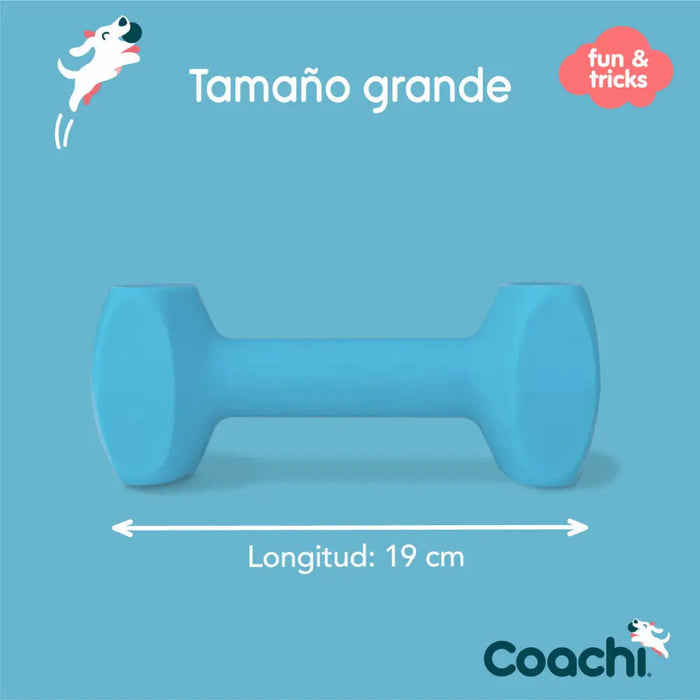 Дъмбел Coachi TRAINING DUMBBELL Син L Пластмаса