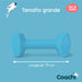 Дъмбел Coachi TRAINING DUMBBELL Син L Пластмаса