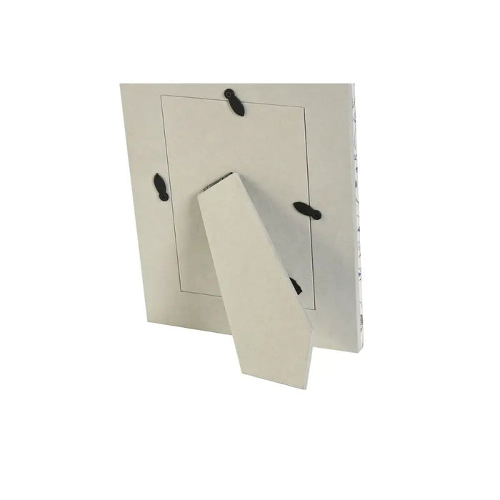 Дамска Чанта DKD Home Decor Бял Сив Люляк Светло розово
