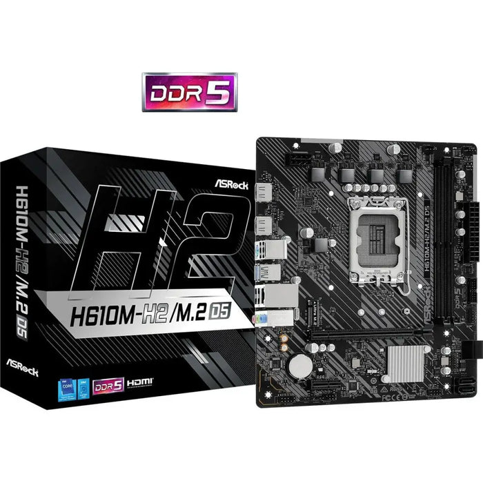 Дънна платка ASRock 90-MXBML0-A0UAYZ LGA 1700 INTEL H610