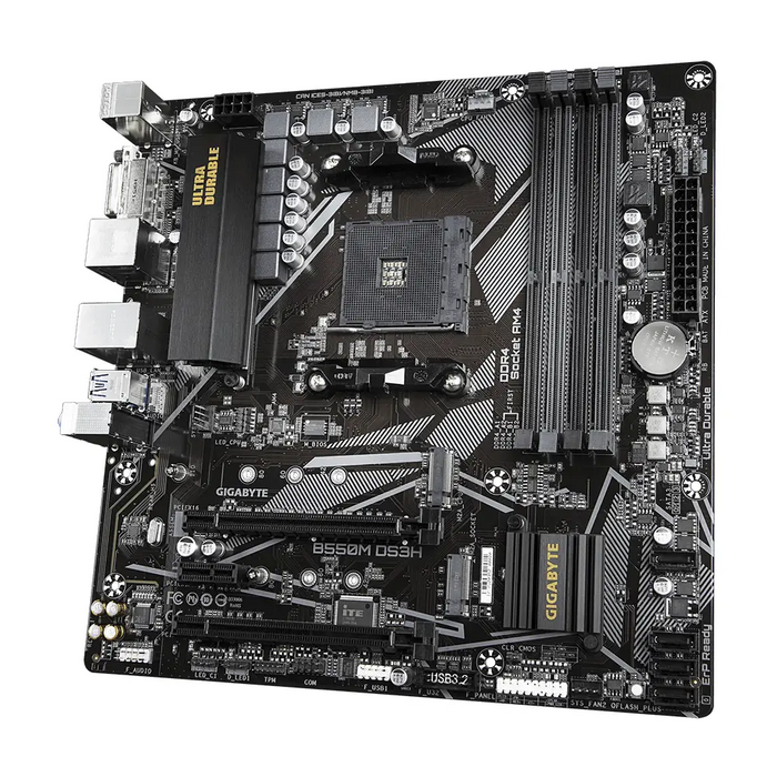 Дънна платка GIGABYTE B550M DS3H Socket AM4 4 x DDR4