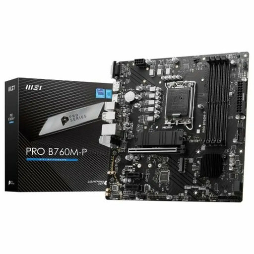 Дънна платка MSI PRO B760M-P LGA 1700 Intel B760
