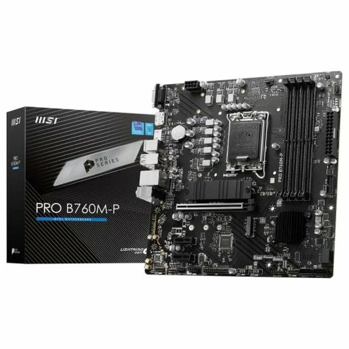 Дънна платка MSI PRO B760M-P LGA 1700 Intel B760