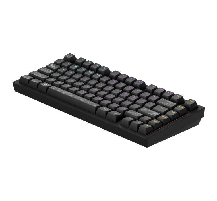 Геймърскa безжична клавиатура Dark Project ALU81A Terra Nova V2 Black RGB