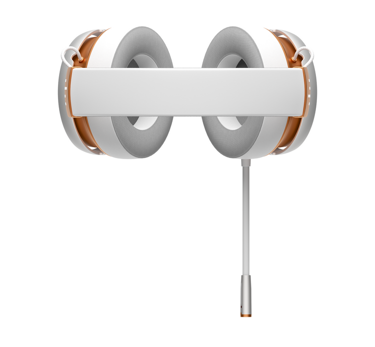 Геймърски безжични слушалки Dark Project Sono Wireless - White/Gold