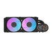 Darkflash DH240D v2 воден охладител за процесор (черен)