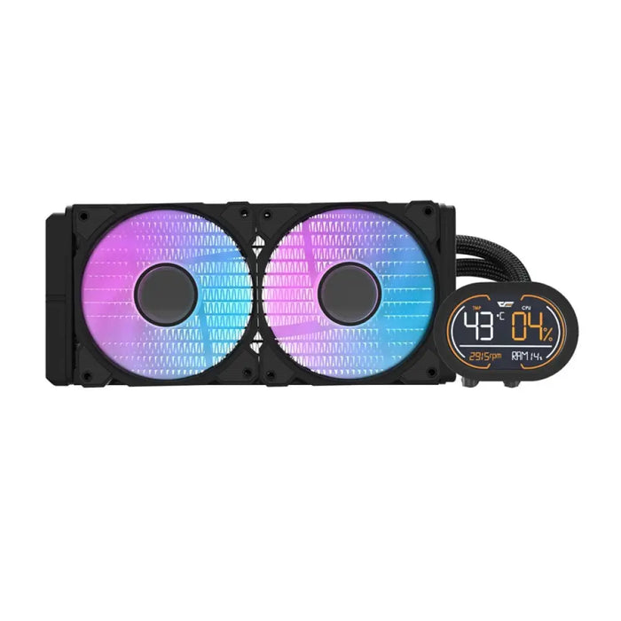 Darkflash DH240D v2 воден охладител за процесор (черен)
