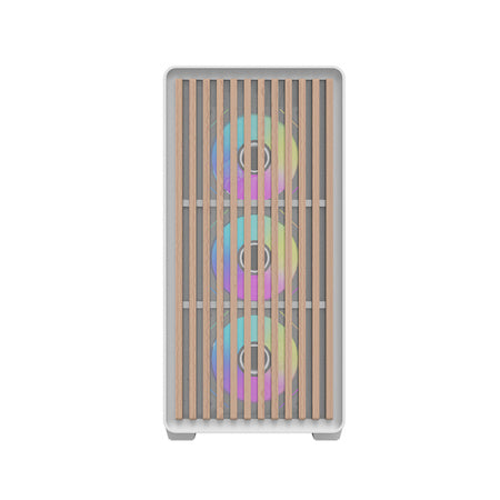 Кутия за компютър Darkflash DS900WD ATX (бяла) + 4 вентилатора