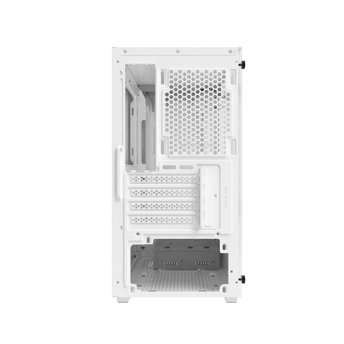 Кутия за компютър Darkflash M305 без вентилатори (бяла)