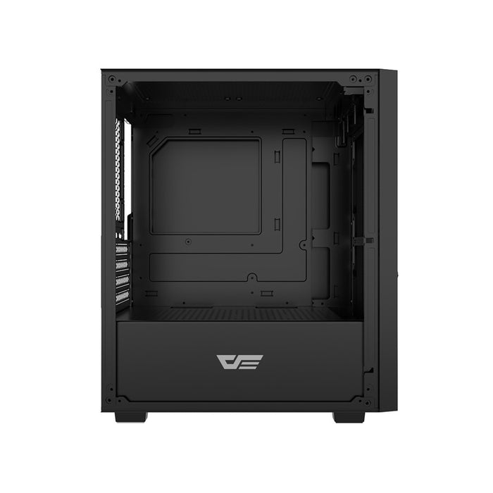 Кутия за компютър Darkflash M305 без вентилатори (черна)