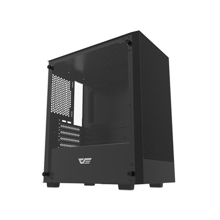 Кутия за компютър Darkflash M305 без вентилатори (черна)