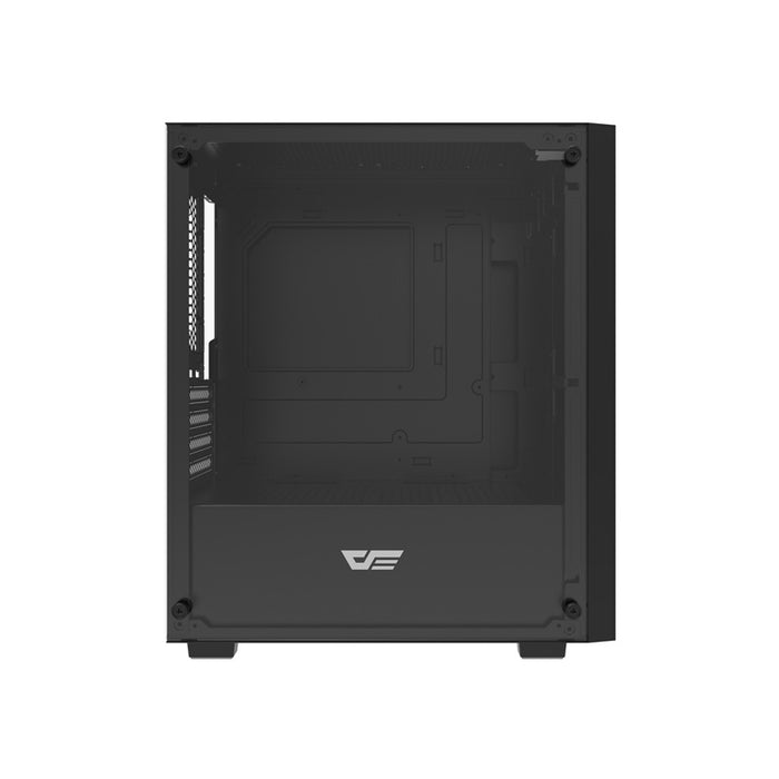 Кутия за компютър Darkflash M305 без вентилатори (черна)