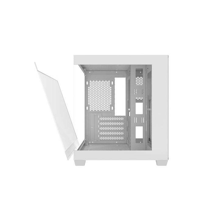 Кутия за компютър Darkflash C275P без вентилатори (бяла)