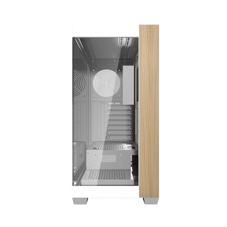 Кутия за компютър Darkflash DS900W без вентилатори (бяла)