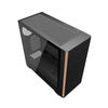 Кутия за компютър Darkflash DS900WS ATX без вентилатори (черна)