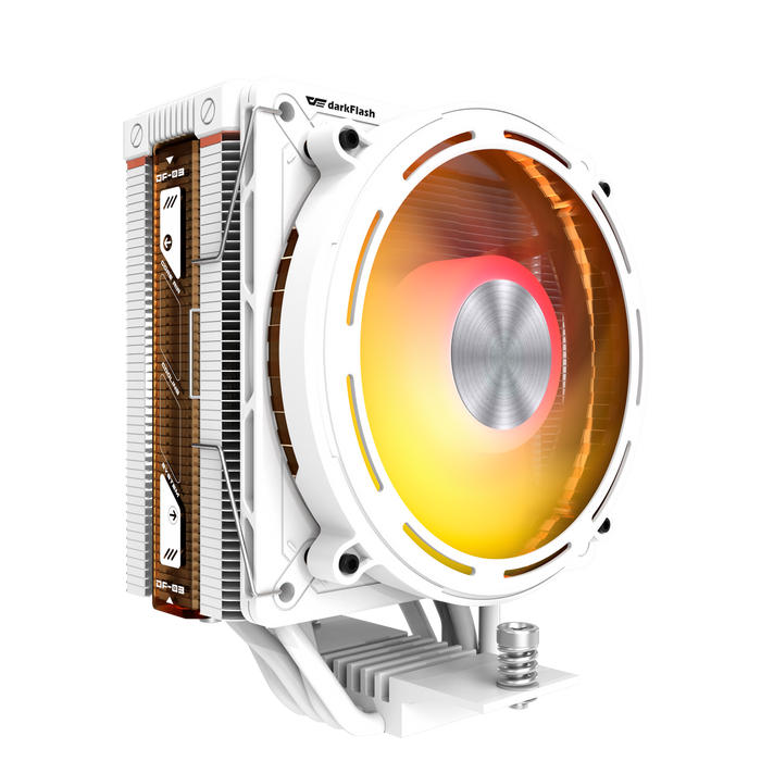 Активно охлаждане за процесора Darkflash E400 (бяло)