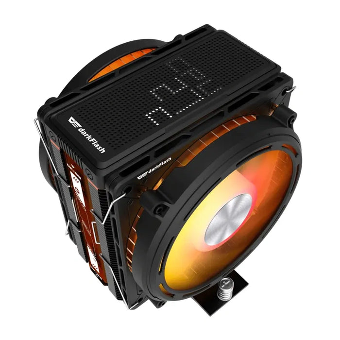 Активно охлаждане на процесора Darkflash E400 PLUS (черно)