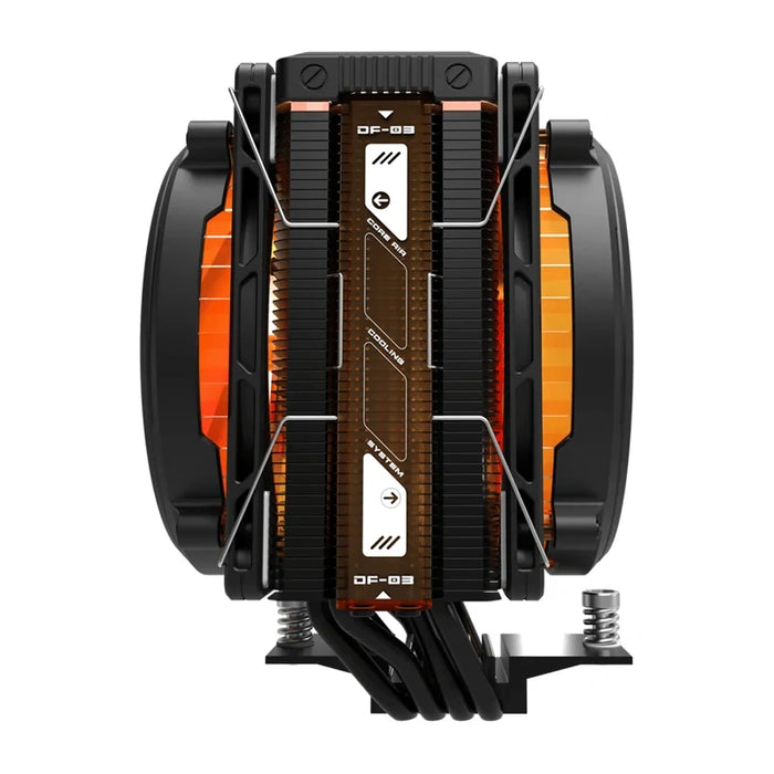 Активно охлаждане на процесора Darkflash E400 PLUS (черно)