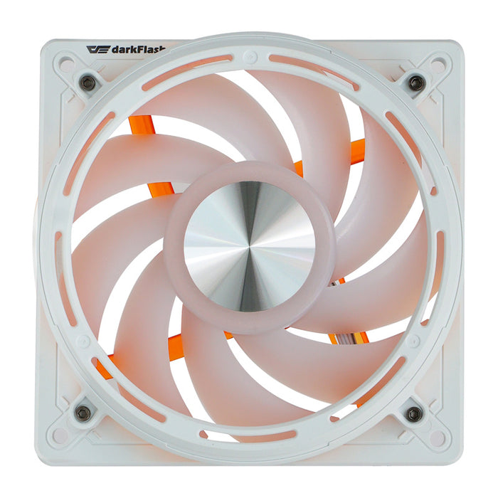 Охлаждащ вентилатор Darkflash DE8 (бял)
