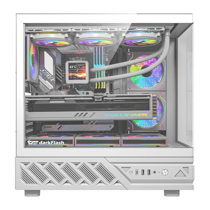 Кутия за компютър DarkFlash DS950 (бяла)