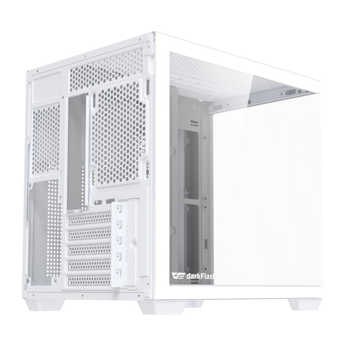 Кутия за компютър DarkFlash B275 (бяла)