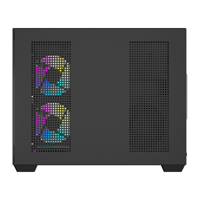 Кутия за компютър DarkFlash B275 PRO (черна) + 6 вентилатора