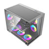 Кутия за компютър DarkFlash B275 PRO (черна) + 6 вентилатора