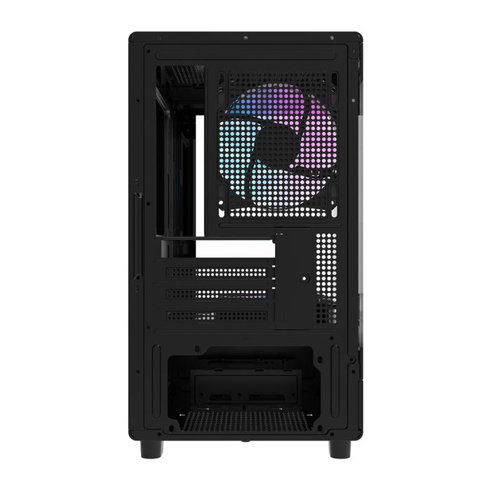 Кутия за компютър Darkflash DB330M + 3 вентилатора (черна)