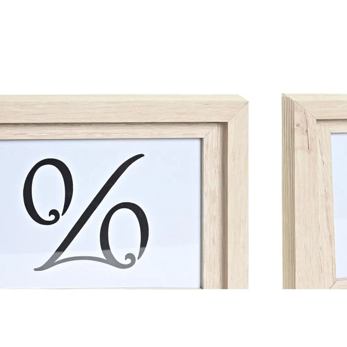 Държатели за стена DKD Home Decor Urban Кристал Естествен
