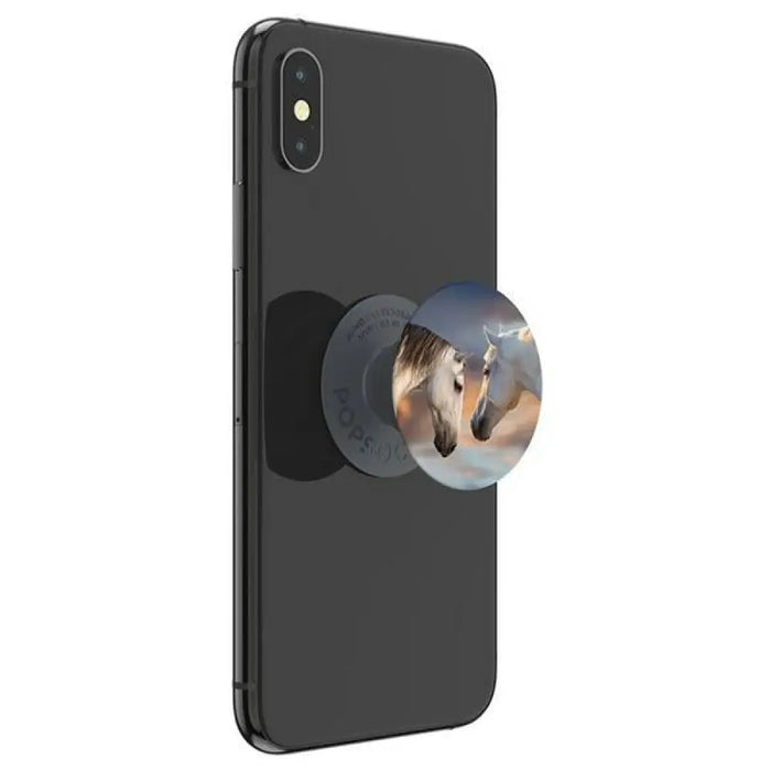 Държач и стойка за телефон Popsockets 2 Sunset Horses