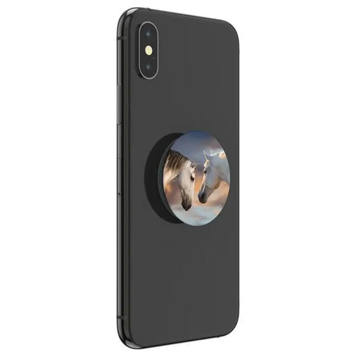 Държач и стойка за телефон Popsockets 2 Sunset Horses