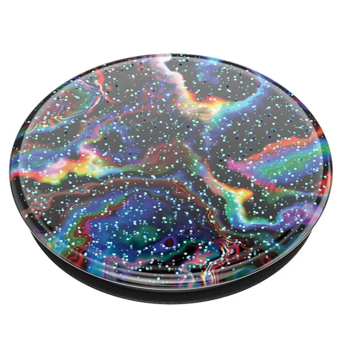 Държач и стойка за телефон Popsockets 2 Glitter Rainbow Void