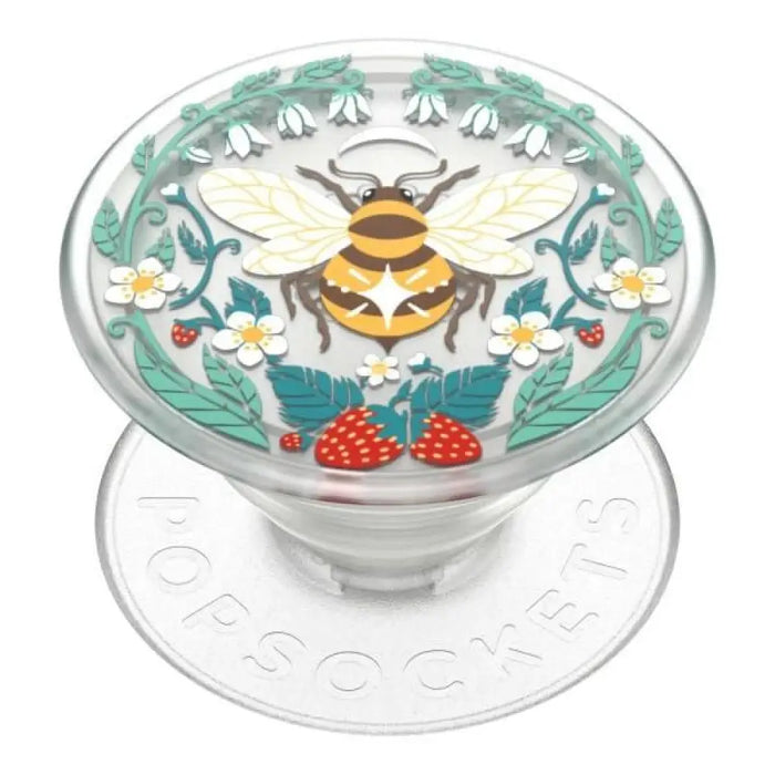 Държач и стойка за телефон Popsockets PlantCore Grip Bee