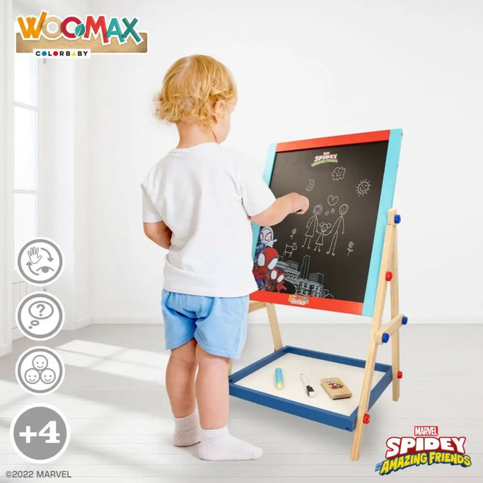 Дъска за Писане 2 в 1 Spidey 5 Части 4 броя 40 x 64,5 x