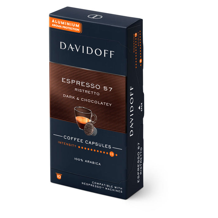 КАФЕ DAVIDOFF ESPRESSO 57 RISTRETTO 10БР