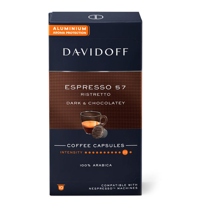 КАФЕ DAVIDOFF ESPRESSO 57 RISTRETTO 10БР
