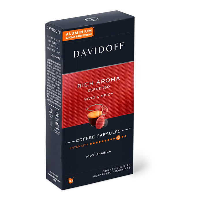 КАФЕ DAVIDOFF RICH AROMA ESPRESSO 10БР.