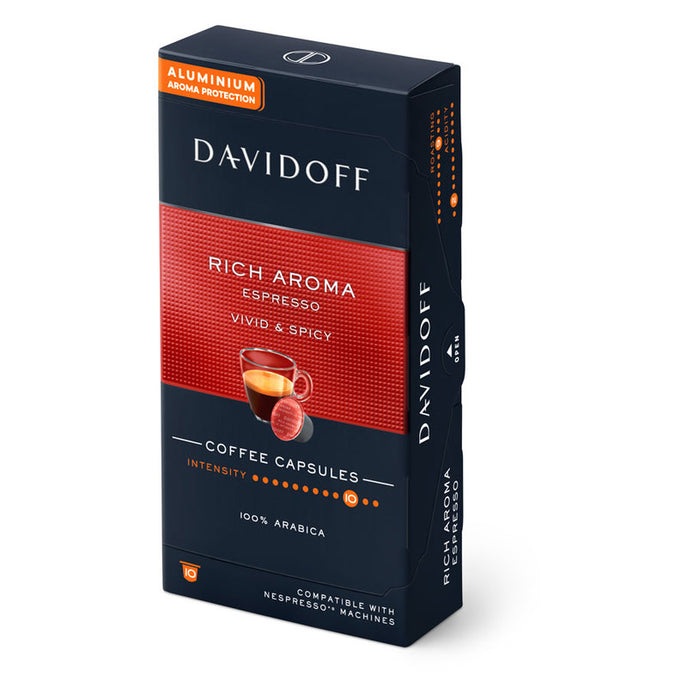 КАФЕ DAVIDOFF RICH AROMA ESPRESSO 10БР.