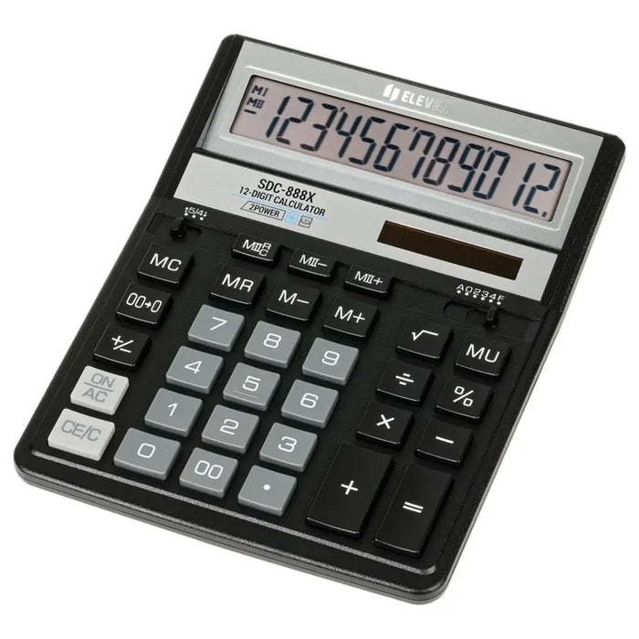 Калкулатор Eleven Office SDC-888X-BK