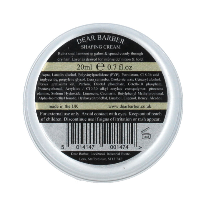 Гъвкав Фиксиращ Крем Dear Barber