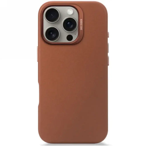 Decoded Leather Backcover калъф с MagSafe за iPhone 16 Pro