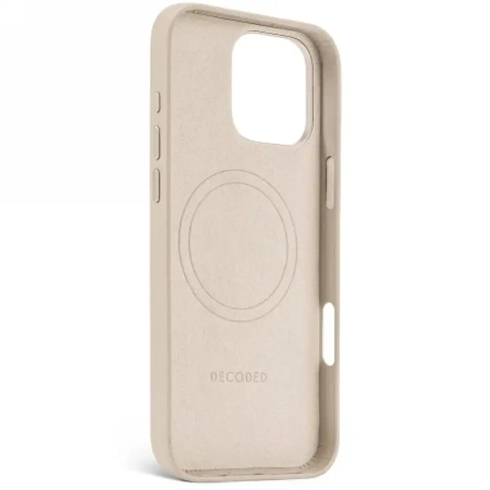 Decoded Leather Backcover калъф с MagSafe за iPhone 16 Pro