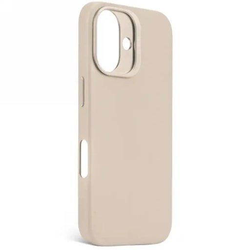 Decoded Leather Backcover with MagSafe за iPhone 16 - бежов